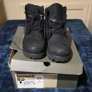 Timberland Black Youth Boots